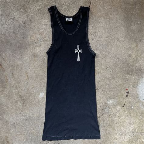 Chrome Hearts Wife Beater Size Medium .